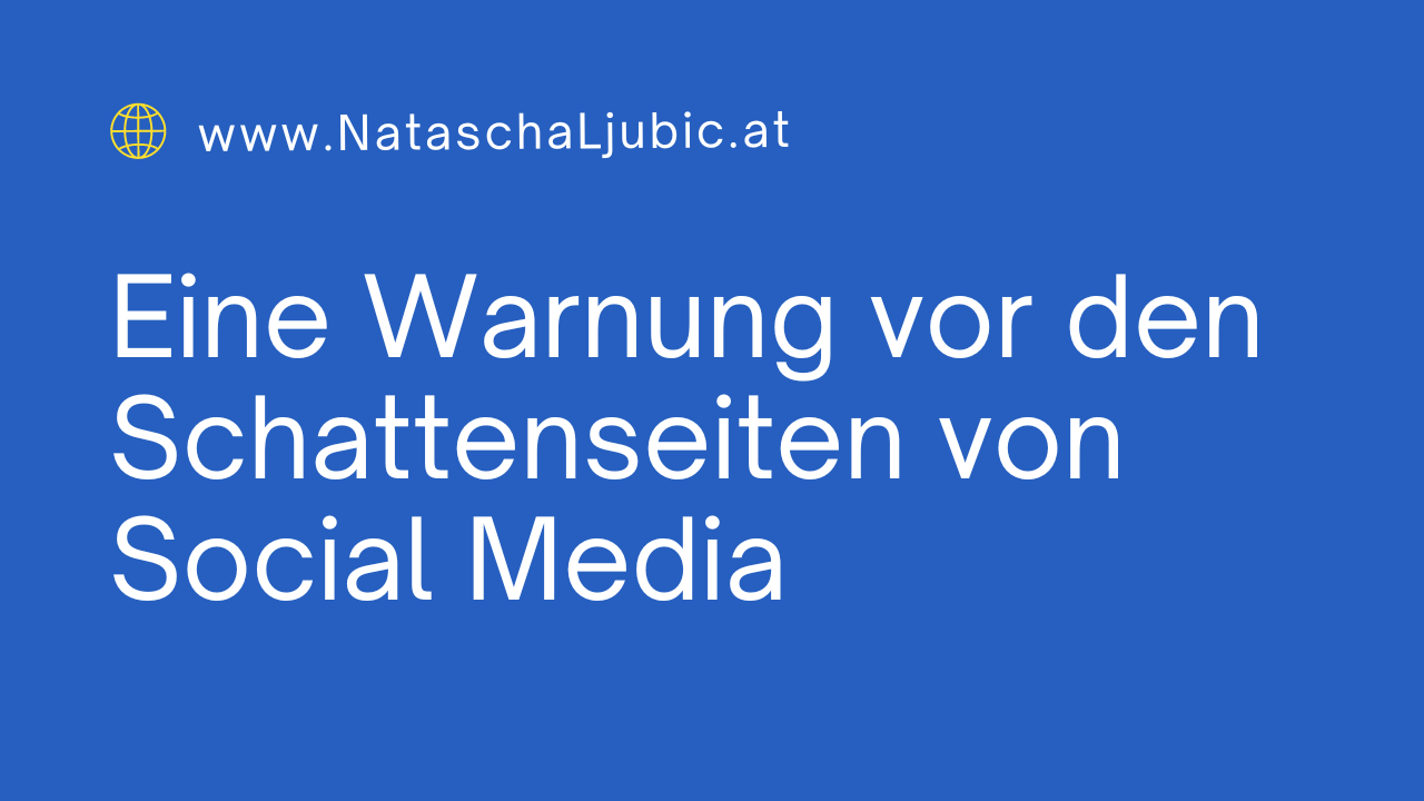 Eine Warnung vor den Schattenseiten von Social Media